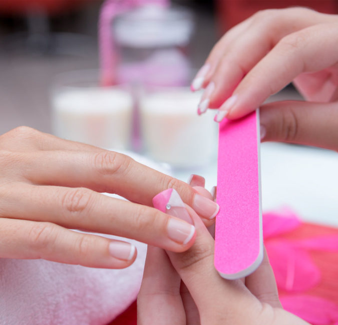 Gel manicure nails health risk