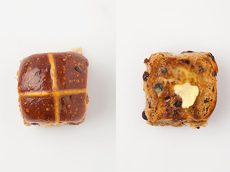 Where to find the best hot cross buns in Auckland this Easter | Buns from the Bread & Butter Bakery. Photo: Supplied | Bread & Butter Bakery Ponsonby, Milford and Grey Lynn There’s no chemical after-taste in these organic buns, thanks to the un-sulphurised organic fruit mix. Buttermilk gives extra depth of flavour, as does a burnt butter and spice syrup glaze.