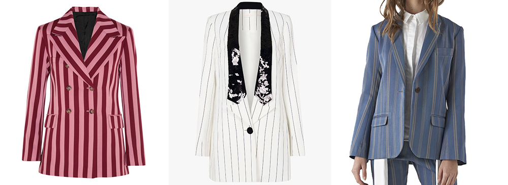 10 items to update your wardrobe now | Stripe blazer 