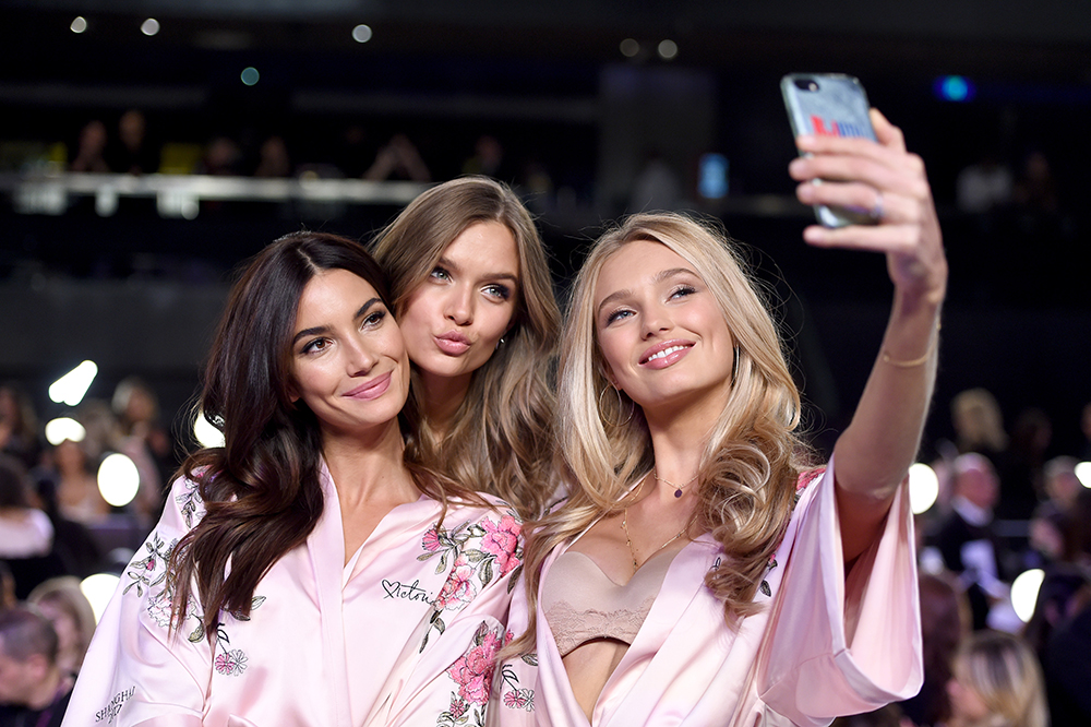 Lily Aldridge, Josephine Skriver and Elsa Hosk.