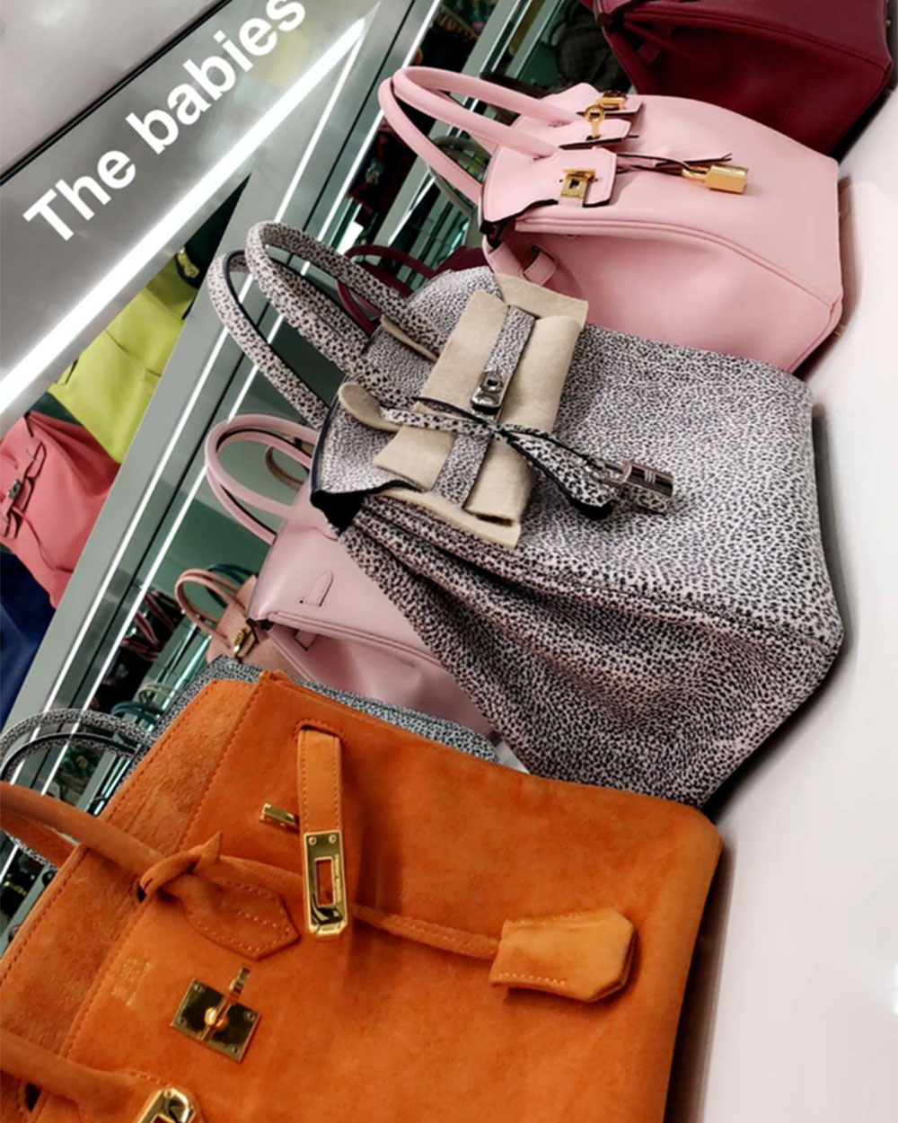 Take A Sneak Peek Inside Kylie Jenners Handbag Closet Miss Fq