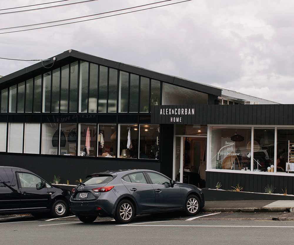 Alex and Corban retail space