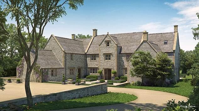 Meghan Markle and Prince Harry New Property Cotswold CGI 2