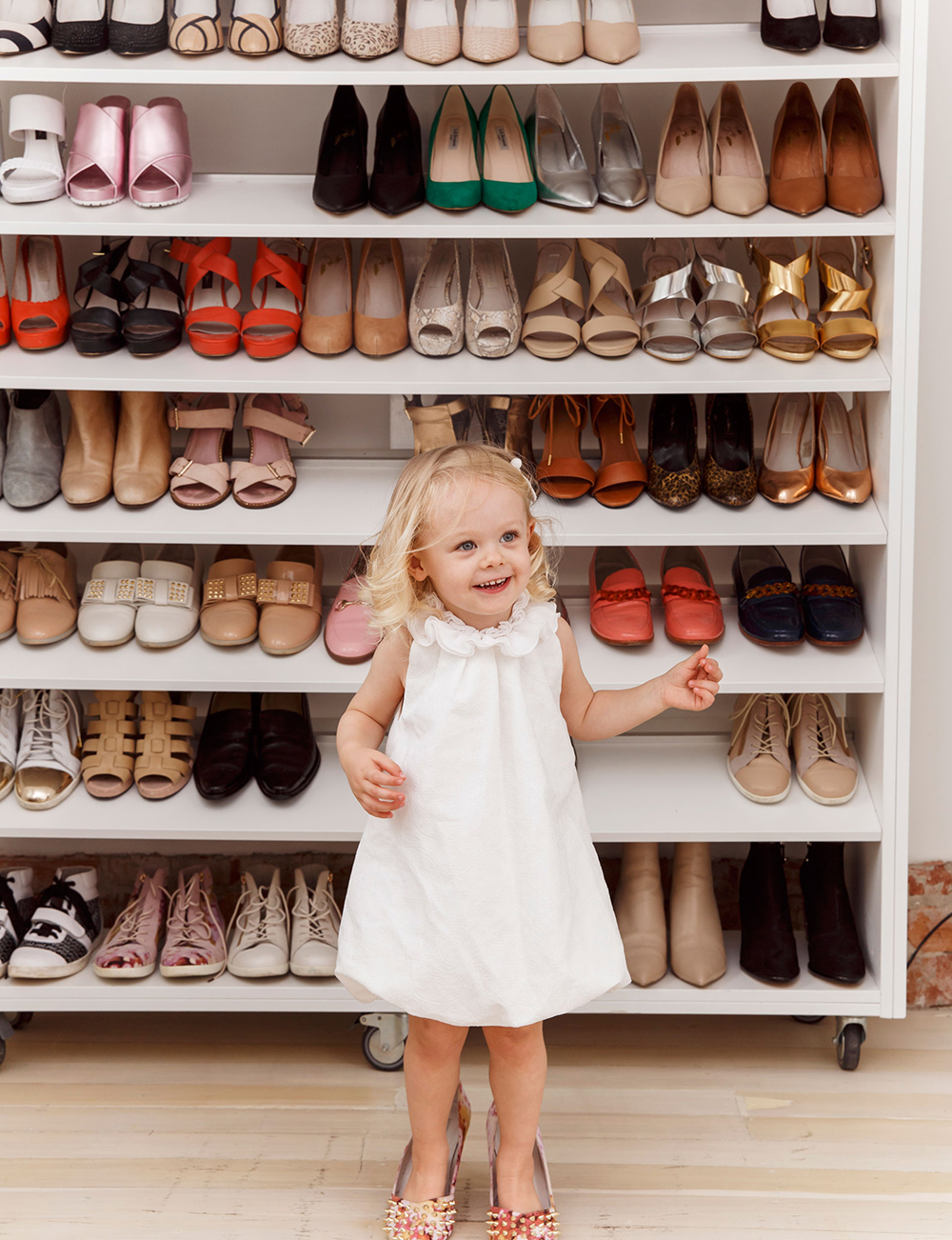 This is what the wardrobe of shoe design Kathryn Wilson looks like Kathryn3