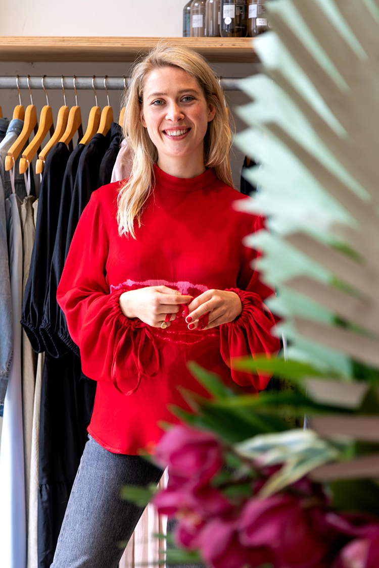 Rachael Caughley of CAUGHLEY boutique in Wellington