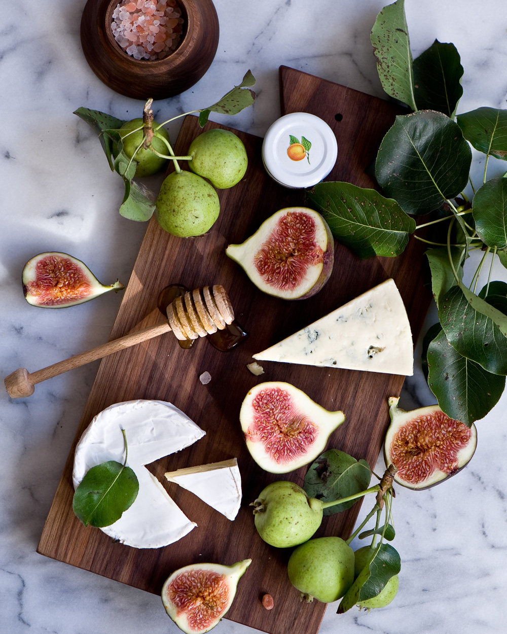 Cheese Board with figs